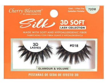 Cherry Blossom Silk 3D Soft Lashes #018 – 72018 - ANNS BEAUTY SUPPLY